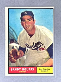 1961 Topps Sandy Koufax #344