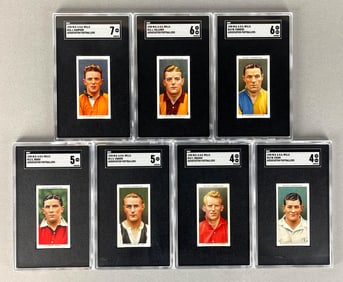 7 - 1935 W.D. and H.O. Wills Association Footballers SGC Graded 4 - 7