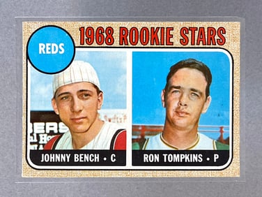 1968 Topps Johnny Bench #247 Rookie