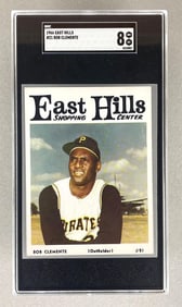 1966 East Hills Bob Clemente #21 SGC 8