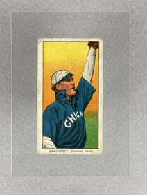 1909 T206 Sweet Caporal Patsy Dougherty Arm in Air