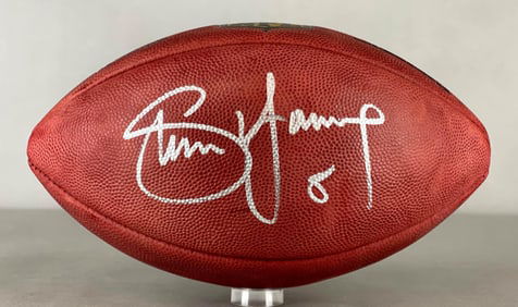 Steve Young Signed Official NFL The Duke Wilson Football