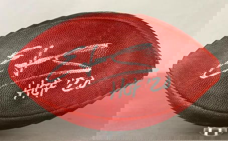 Edgerrin James Signed Official NFL The Duke Wilson Football