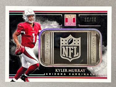 2019 Panini Impeccable Silver Bar Kyler Murray 13/20 1 Troy Ounce