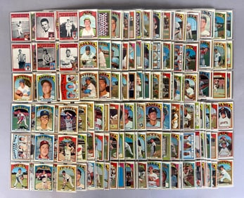 1972 Topps Baseball Complete Set