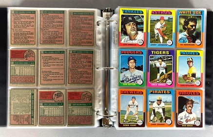 1975 Topps Baseball Complete Set