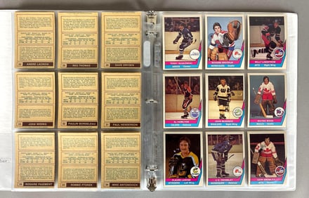 1977 O-Pee-Chee WHA Complete High-Grade Set