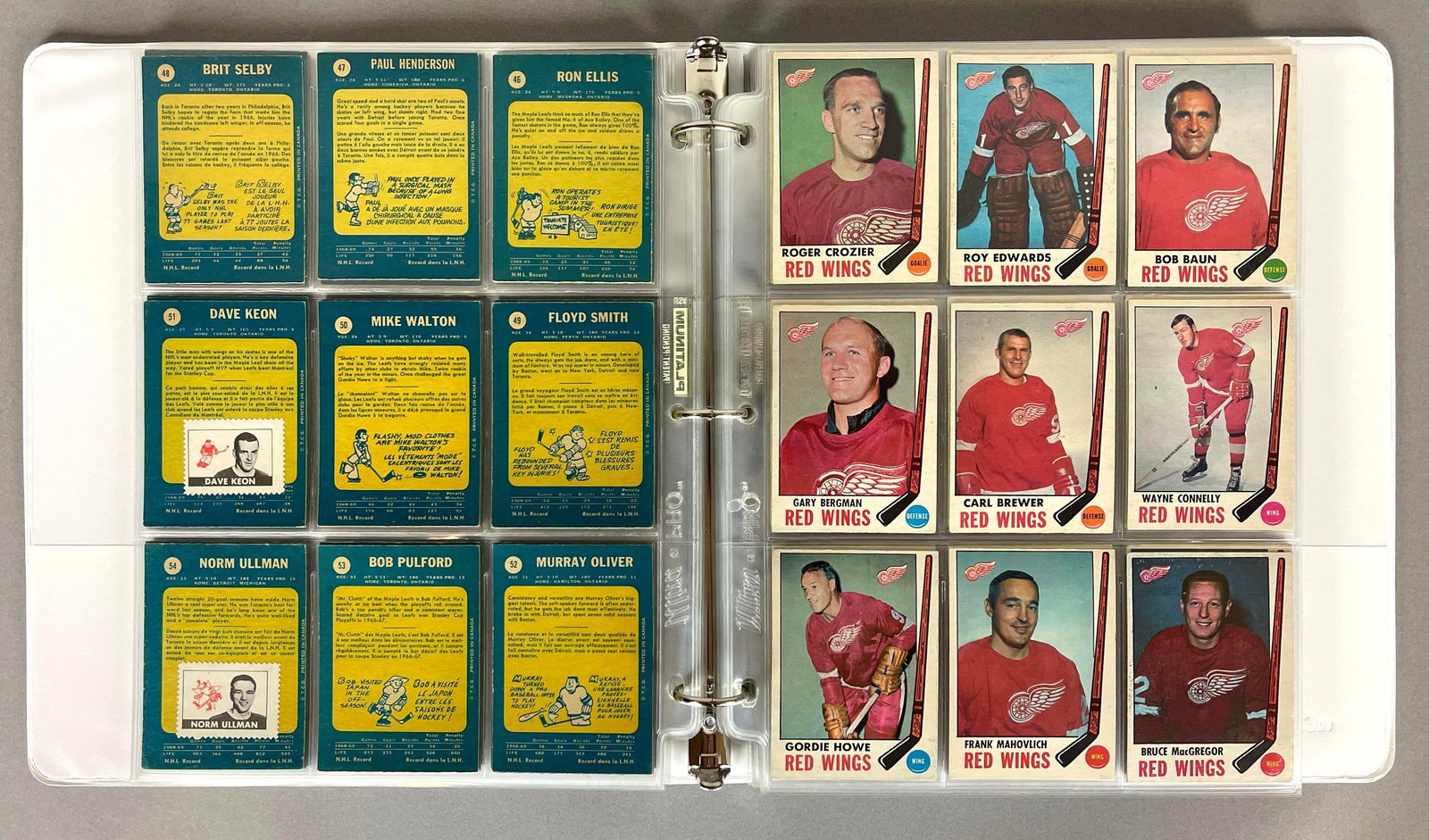 1969 - 70 O-Pee-Chee Hockey Near Complete Set 227/231 (1 of 15)