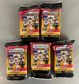 5 - 2018 Rookies and Stars Football 40 - Card Value Packs