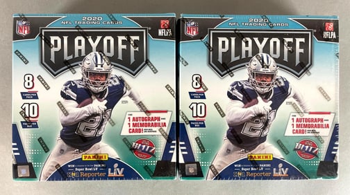 2 - 2020 Playoff Football Mega Boxes