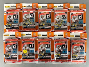 10 - 2021 Donruss Blister Packs with Bonus Cards