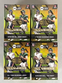4 - 2021 Illusions Football Blaster Boxes