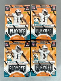 4 - 2021 Playoff Football Blaster Boxes