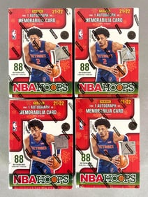 4 - 2021 - 22 Hoops Basketball Holiday Blaster Boxes