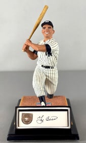 Yogi Berra Signed Romito Figurine Statue Sample/10