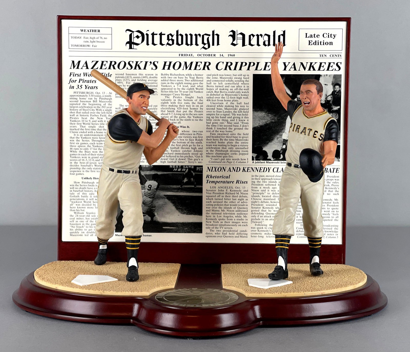 Bill Mazeroski The Danbury Mint Figurine Statue (1 of 6)