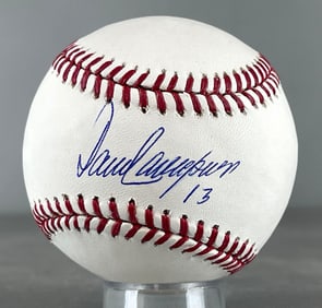 Dave Conception Signed Official MLB Rawlings Baseball