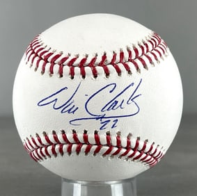 Will Clark Signed Official MLB Rawlings Baseball