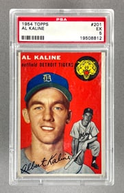 1954 Topps Al Kaline #201 PSA 5 Rookie
