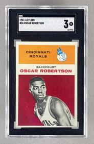 1961 - 62 Fleer Oscar Robertson #36 SGC 3 Rookie