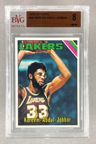 1975 - 76 Topps Kareem Abdul-Jabbar #90 BVG 8