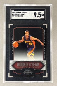 2009 - 10 Panini Playoff ROY Contenders Stephen Curry #10 SGC 9.5