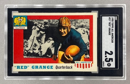 1955 Topps All American Red Grange #27 SGC 2.5