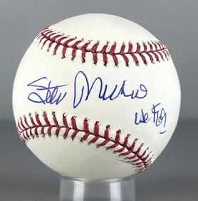 Stan Musial Signed Official MLB Rawlings Baseball with PSA COA 8.5
