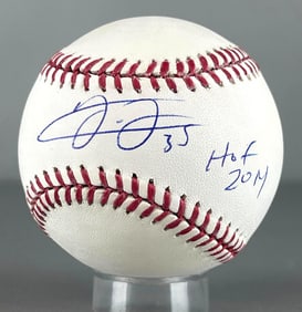 Frank Thomas Signed Official MLB Rawlings Baseball with Inscription and JSA COA