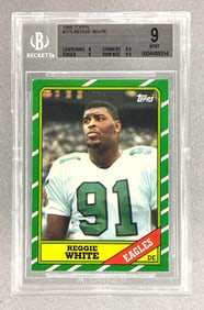 1986 Topps Reggie White #275 BGS 9