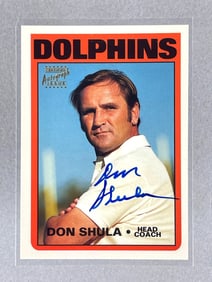 1997 Topps HOF Auto Don Shula #2