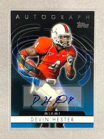 2006 Topps Auto Devin Hester #T-DH, Rookie
