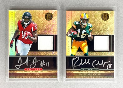 2011 Panini Gold Standard RPA Julio Jones and Randall Cobb