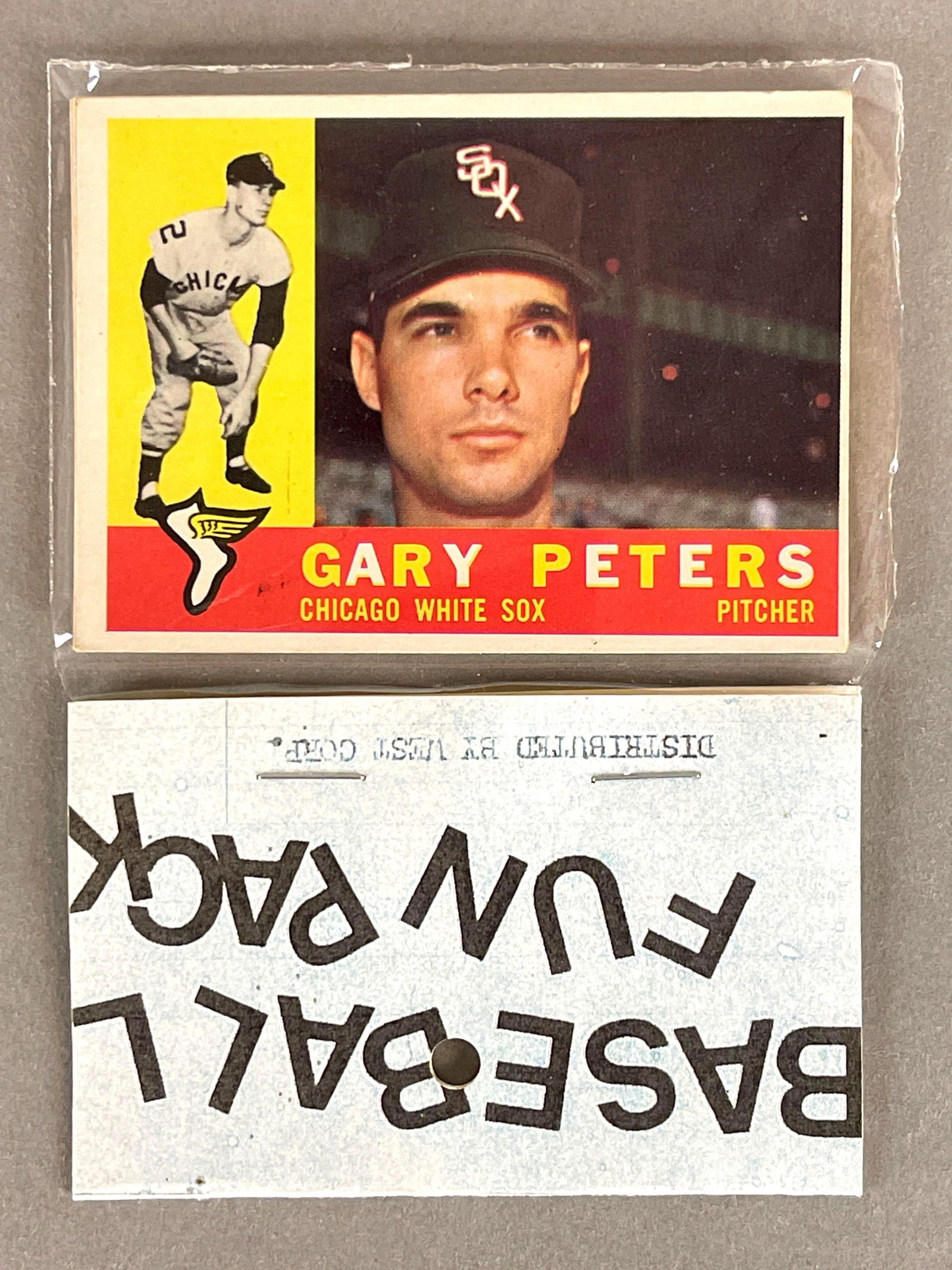 1960 Topps Baseball West Corps Cello Fun Pack (1 of 2)