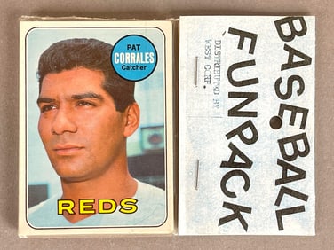 1969 Topps Baseball West Corps Cello Fun Pack