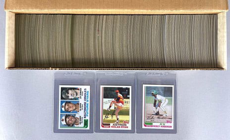 1982 Topps Baseball Complete High Grade Set
