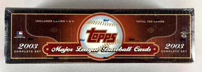 2003 Topps Baseball Factory Sealed Set