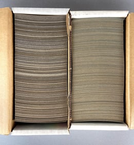 1985 and 88 Topps Football Near Complete Set