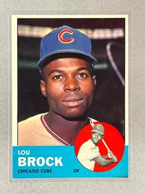 1963 Topps Lou Brock #472