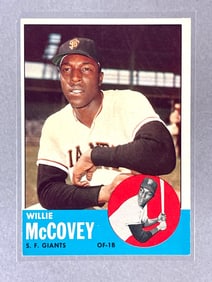 1963 Topps Willie McCovey #490