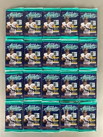 20  - 2019 Absolute Football Retail Packs