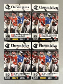 4 - 2021 Chronicles Football Draft Picks Blast Boxes