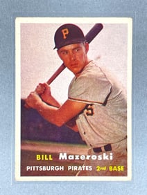 1957 Topps Bill Mazeroski #24 Rookie