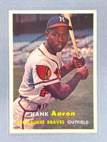 1957 Topps Hank Aaron #20