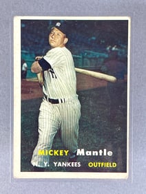 1957 Topps Mickey Mantle #95