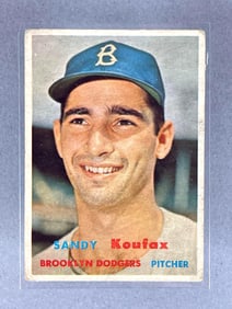 1957 Topps Sandy Koufax #302