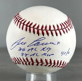 Jose Caseco Signed Official MLB Rawlings Baseball with Inscriptions