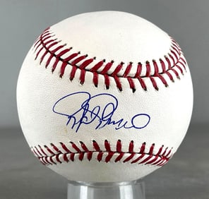 Rafael Palmeiro Signed Official MLB Rawlings Baseball