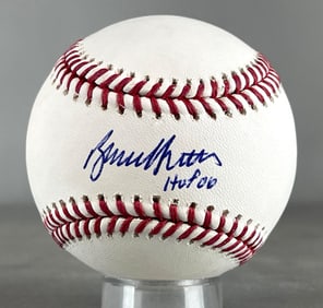 Bruce Sutter Signed Official MLB Rawlings Baseball with Inscription