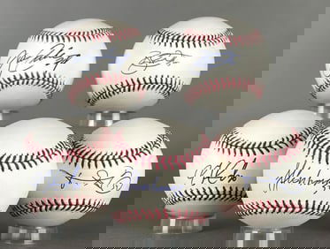 5 - 2000s Chicago White Sox Players Signed Baseballs